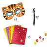 DIY / Mosaic masks / Jungle animals