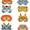 DIY / Mosaic masks / Jungle animals