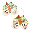 DIY / Masques mosaïques / Animaux de la forêt
