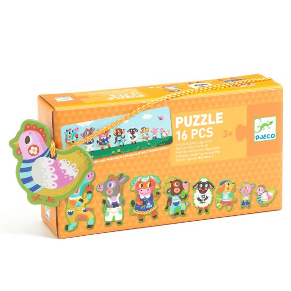 Duo-trio puzzle / Big &amp; small on the farm