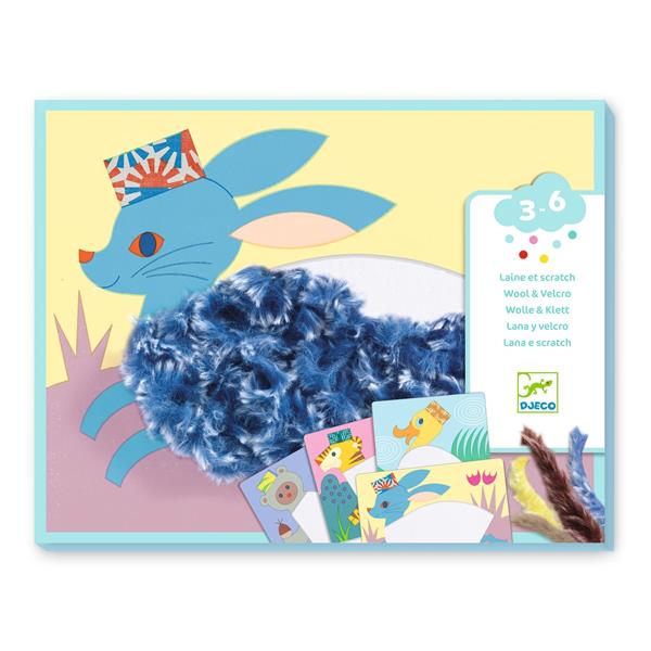 Djeco-Wool &amp; Scratch / With a hat