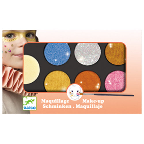 Maquillage / Palette 6 couleurs / Métallique