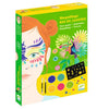 Maquillage créatif enfants avec le kit Maquillage Rio de Janeiro, incluant des couleurs vives et des motifs amusants.