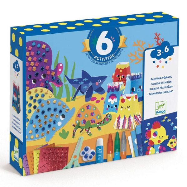 Djeco-Multi-activity box / The sea and its pleasures