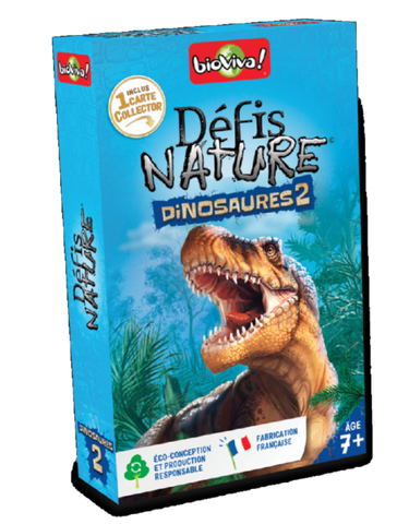 Nature Challenges / Dinosaurs 2 BLUE (New version)