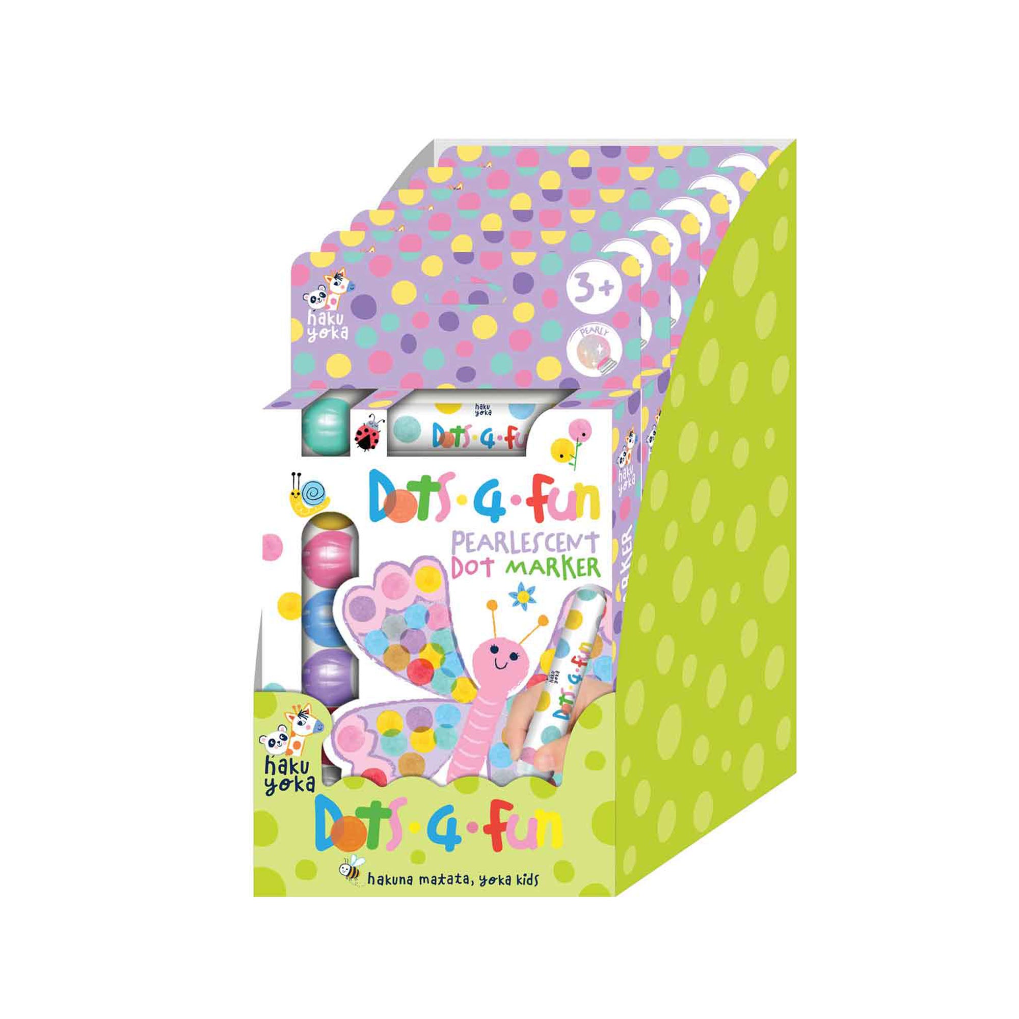Haku Yoka - Feutres à points scintillants