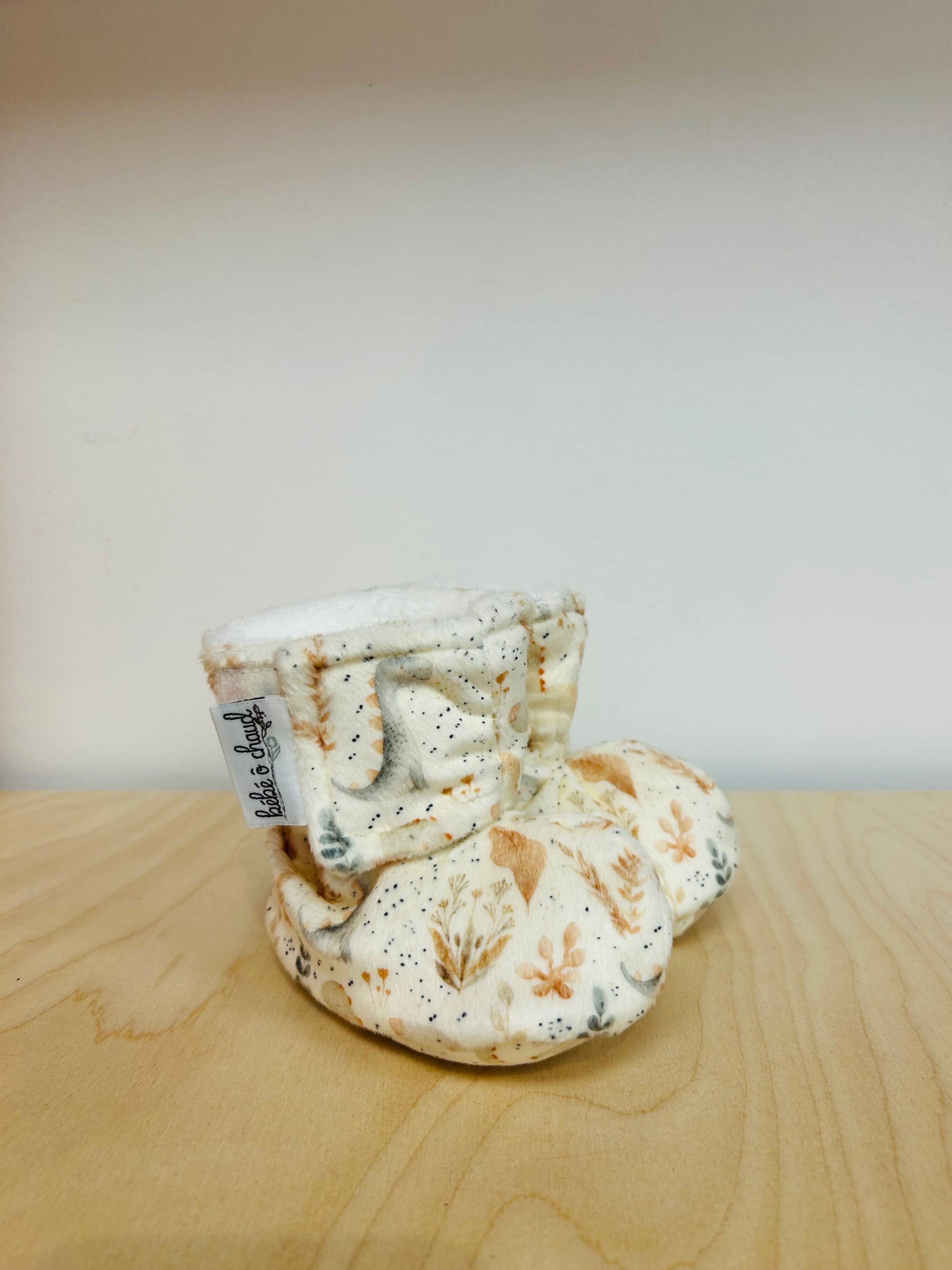 bébé o chaud-pantoufle dino