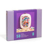 Atelier 58 - Perlage - Lagon, kit de broderie haute couture avec perles, pour un savoir-faire en perlage haute couture.