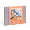 Atelier 72 : Mosaïque - Libellule, kit pour initiation mosaïque libellule avec éléments colorés et outils.