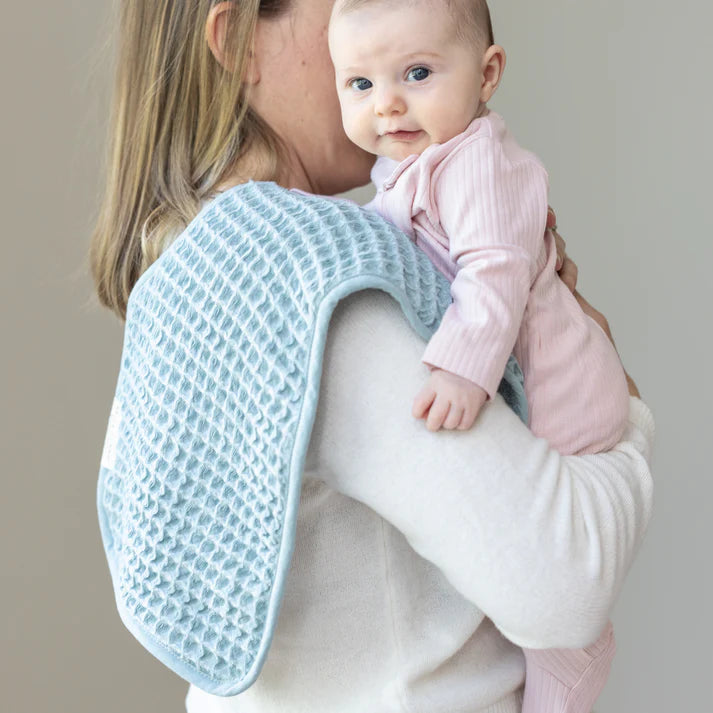 Bella Tunno - Reversible Bib Set + Anti-Regurgitation Wipe turquoise