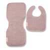 Bella Tunno-Set Reversible Bib + Anti-Regurgitation Wipe Orchid 🌸