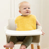 Reversible Bib + Anti-Regurgitation Wipes Set yellow