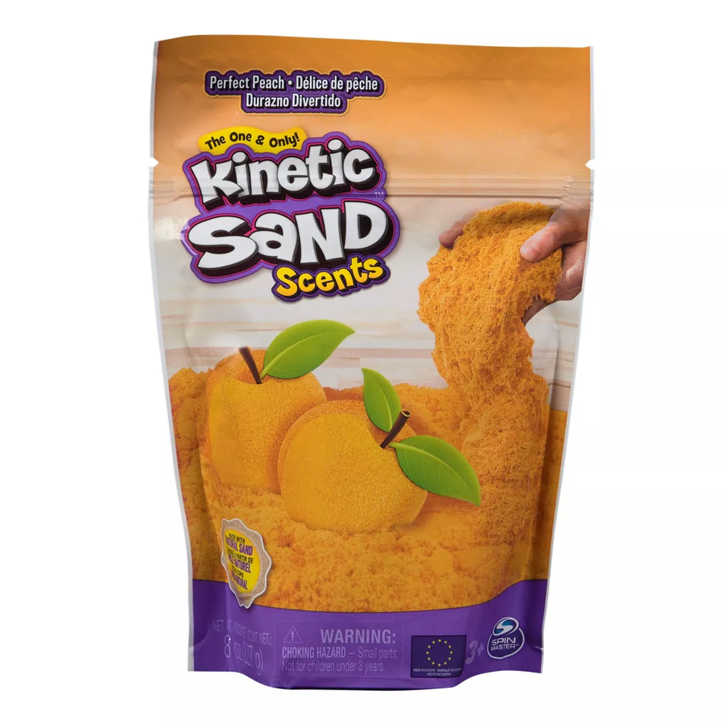 Kinetic Sand - 8 oz Sac de sable parfumé Pêche