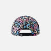 Casquette noir imprimé animal