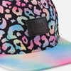 Casquette noir imprimé animal