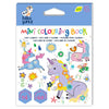 Mini livre de coloriage licorne avec autocollants
