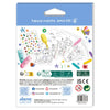 Mini livre de coloriage licorne avec autocollants