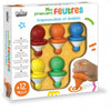 Ergonomic, washable markers for babies 12 months+ | Set of 5 Crealign markers