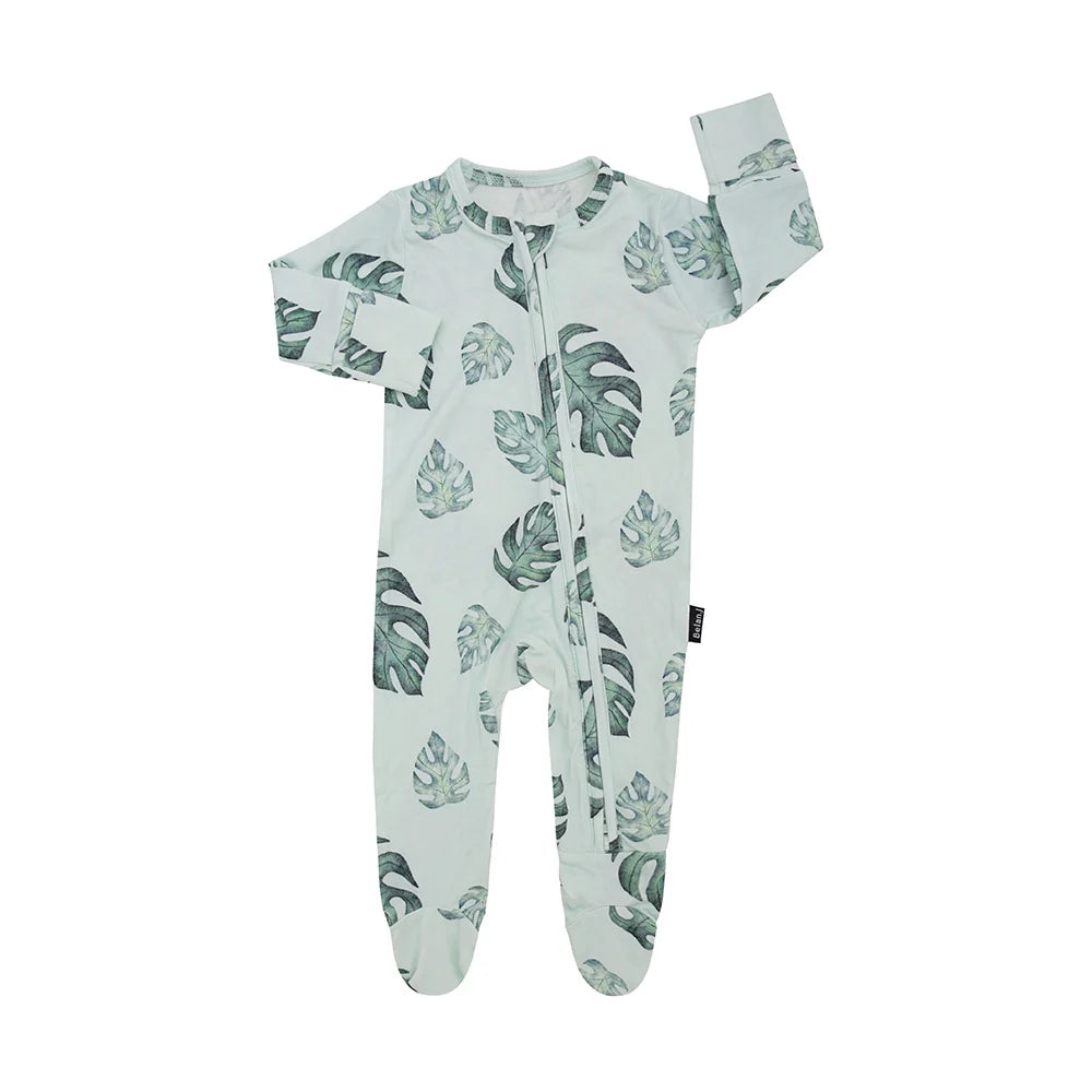 pyjama tropical feuille 3-6 mois