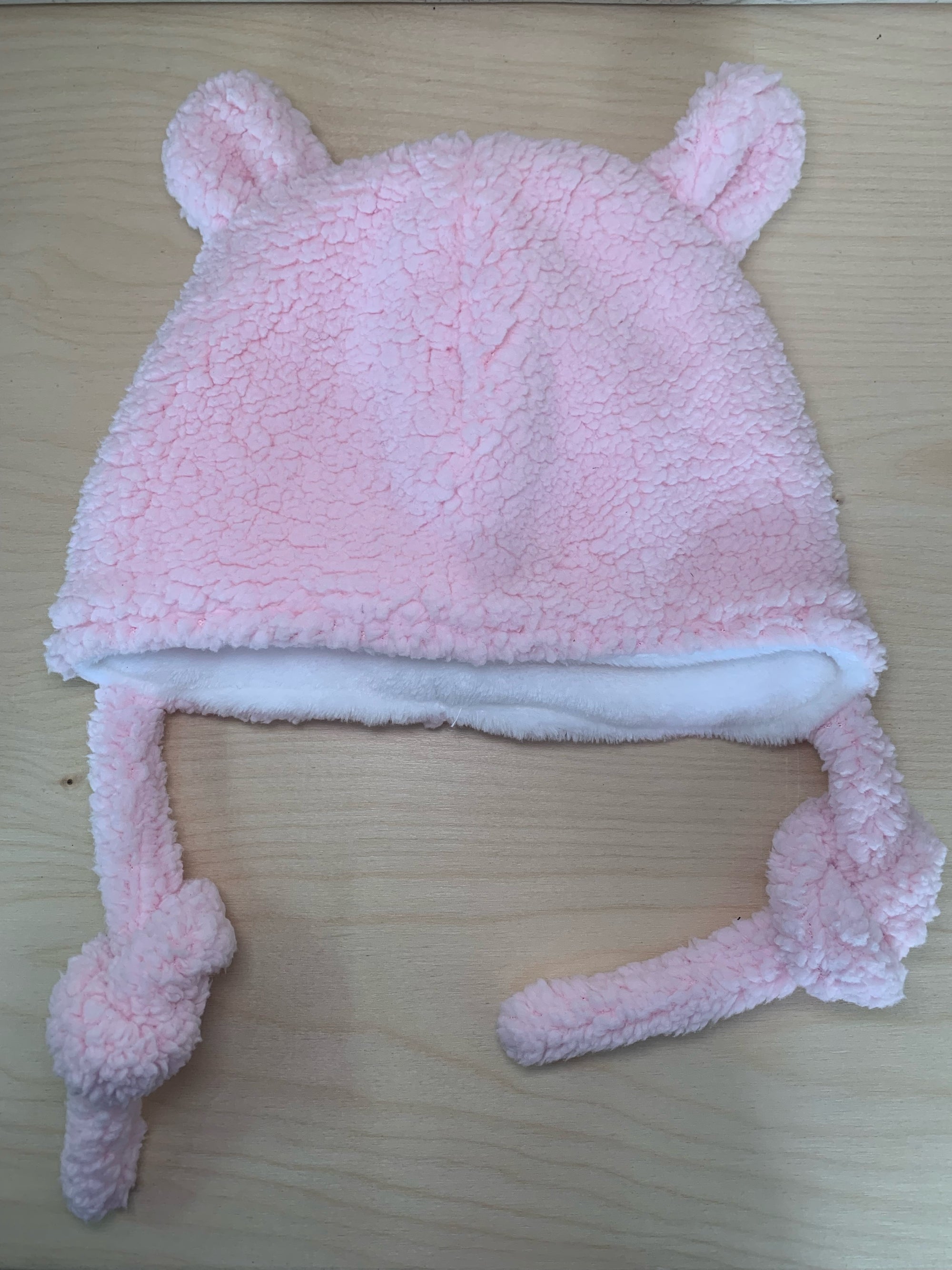 bébé o chaud-tuque sherpa rose 6-9 mois