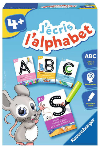 J'écris l'alphabet