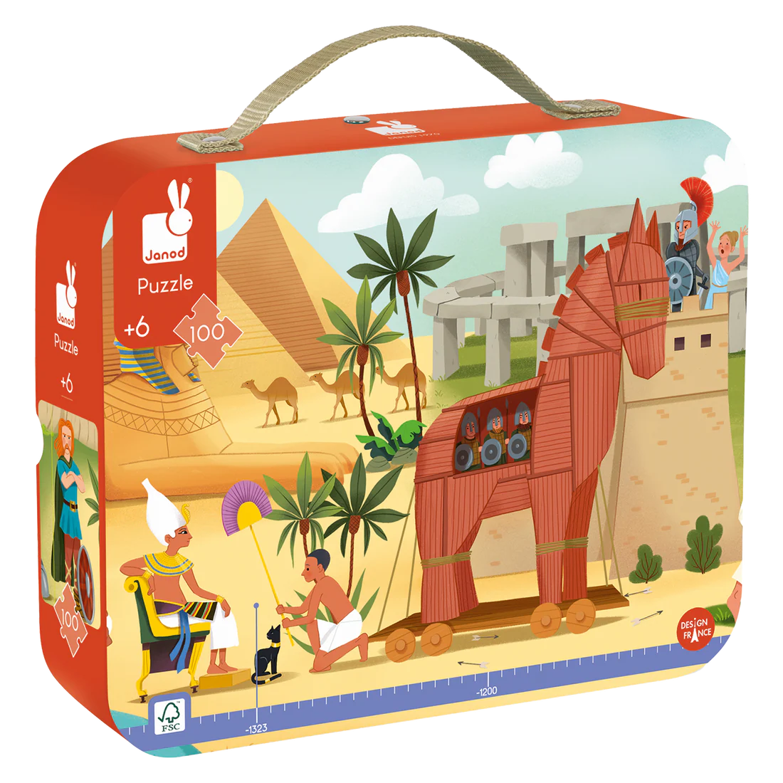 PZ100: PUZZLE FRISE - MYTHOLOGIE & ANTIQUITÉ