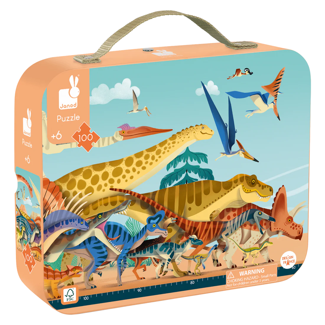 Janod-PZ100: PANORAMIQUE DINOSAURES