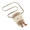 Jellycat-Amuseables Perkle Coffee Shoulder Bag