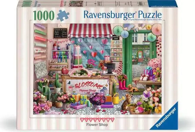 Ravensburger- Casse tete Blossoms Flower Shop 1000p