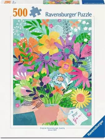Casse tête fleurs pour toi 500 morceaux