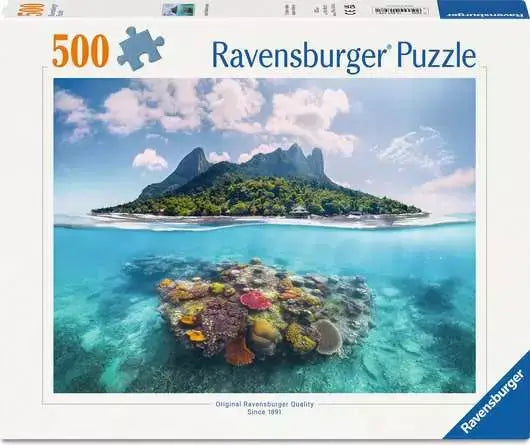 Casse-tête 500 pièces – Paysage d’île paradisiaque 🏝️