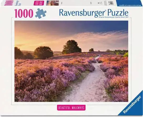 Ravensburger- Casse tete Allée rose 1000 morceaux