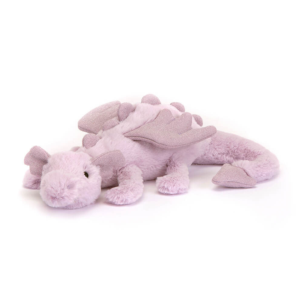 Jellycat-Lavender Dragon Little