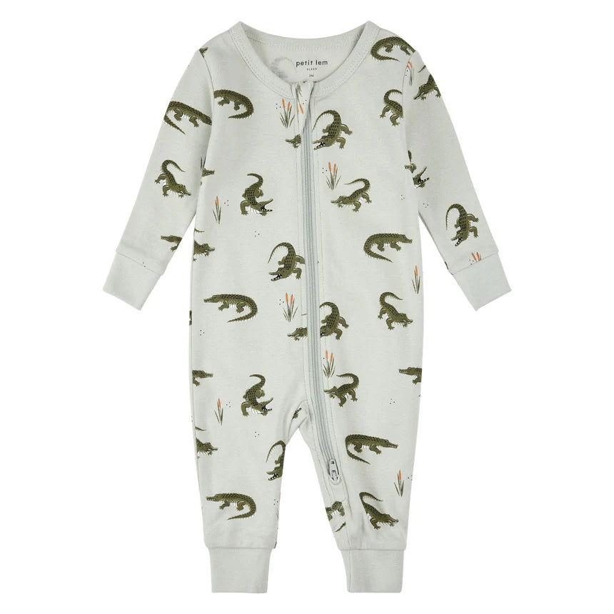 Petit Lem-Pyjama Crocodile