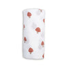 Lulujo-Mousseline de coton - Champignons