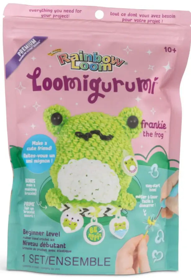 Kit Loomigurumi Grenouille Rainbow Loom - Ensemble créatif | Frog - Boutique de jeux Chat Perché