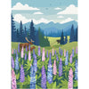 Villager Lupines Meadow Puzzle 1000pcs
