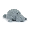 Maffles lamantin Jellycat, peluche douce en forme de lamantin, parfaite pour les câlins et l'imagination des enfants.