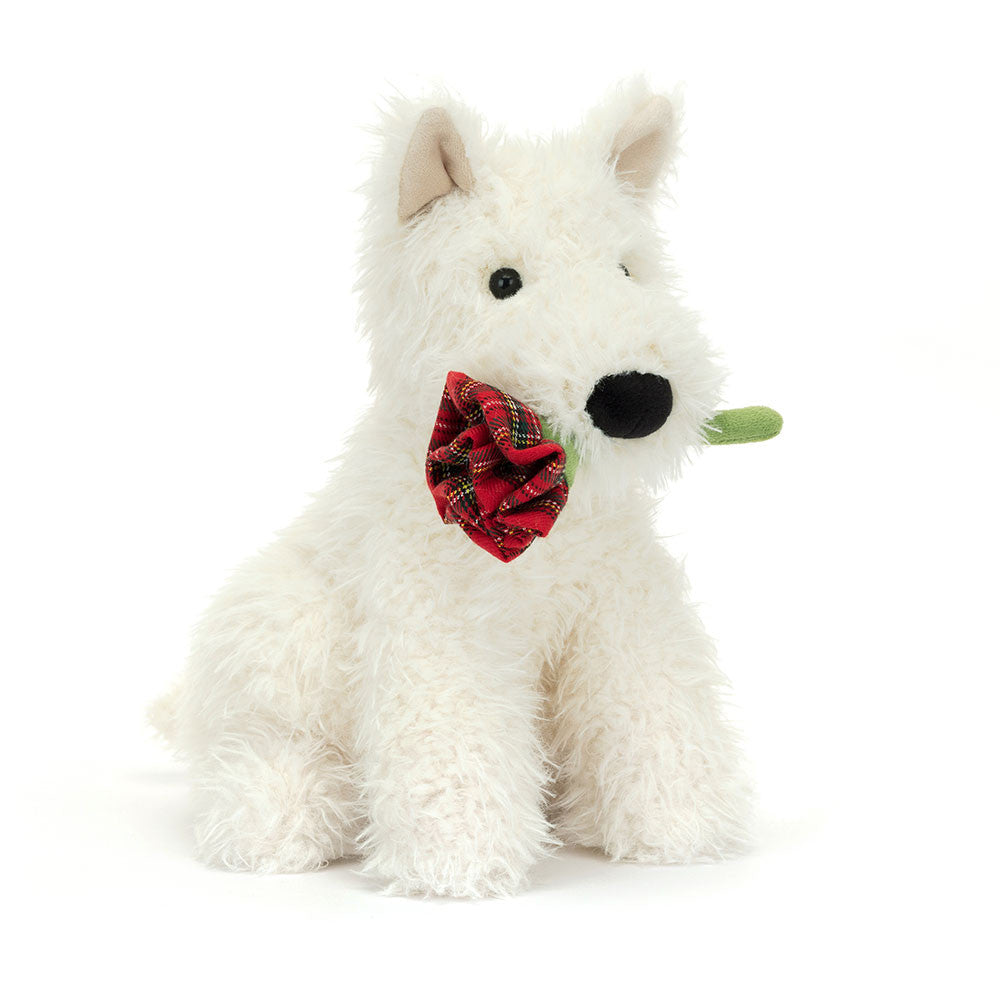 Jellycat-Chien Munro Scottie "Je t'aime (Munro Scottie Dog 'Love You')