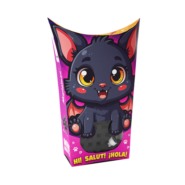 Mini Waffle - Animaux de poche : Chauve-Souris 15 pcs (fr-en)