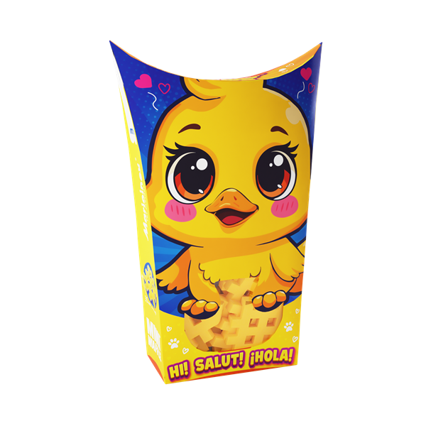 Mini Waffle - Animaux de poche : Canard 16 pcs (fr-en)