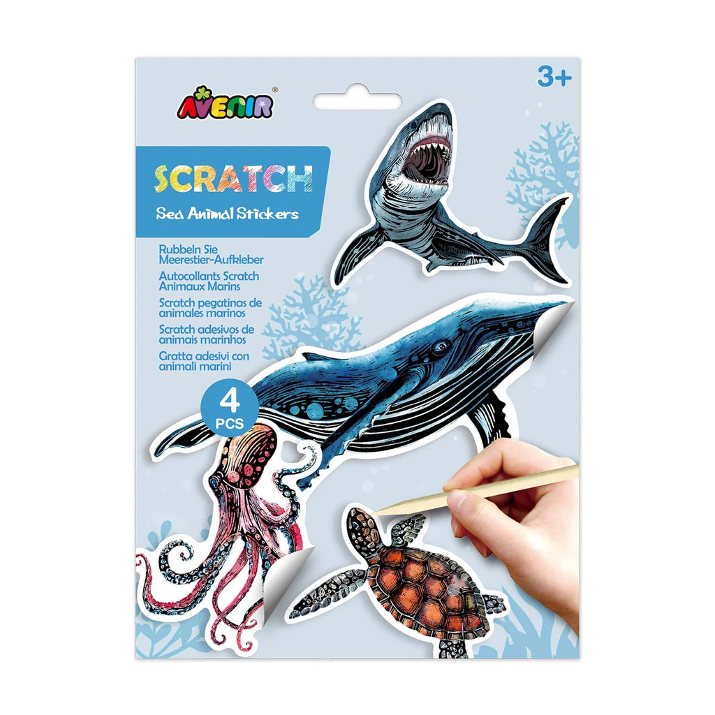 Scratch animaux marins