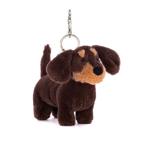 Jellycat-Otto Sausage Dog Bag Charm (chien saucisse otto porte-clé)