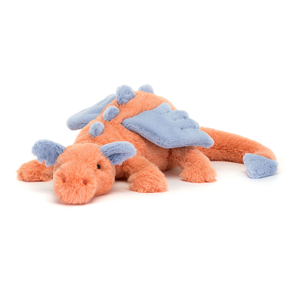 Jellycat-Persimmon Dragon Large