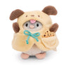 Peluche mymochi - Hamster avec biscuit et costume chien