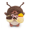 Peluche mymochi - Ours avec frites et costume d'abeille