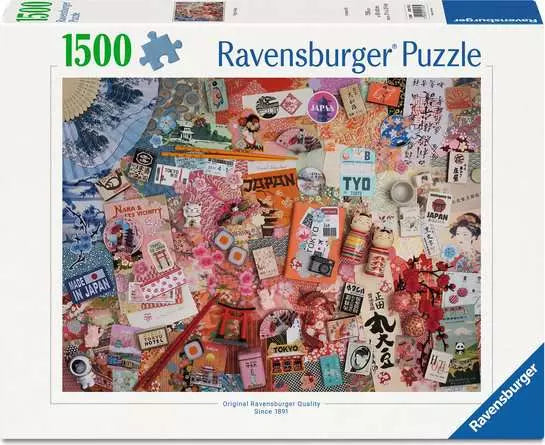 Ravensburger- Casse tete Trip To Tokyo 1500 Piece