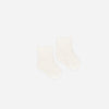 Chaussettes duveteuses || Ivoire