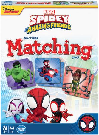 Jeu de mémoire Spidey et ses amis