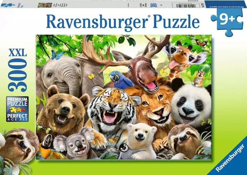 Ravensburger 300-Piece Puzzle - Exotic Animal Selfie